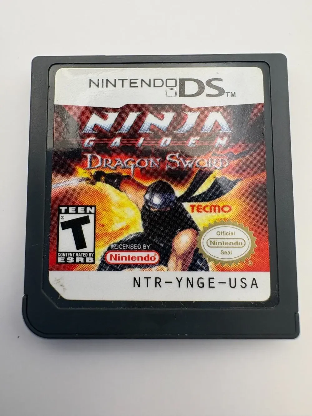 Ninja Gaiden Dragon Sword Nintendo DS Loose Cart Only, Tested Works, Authentic